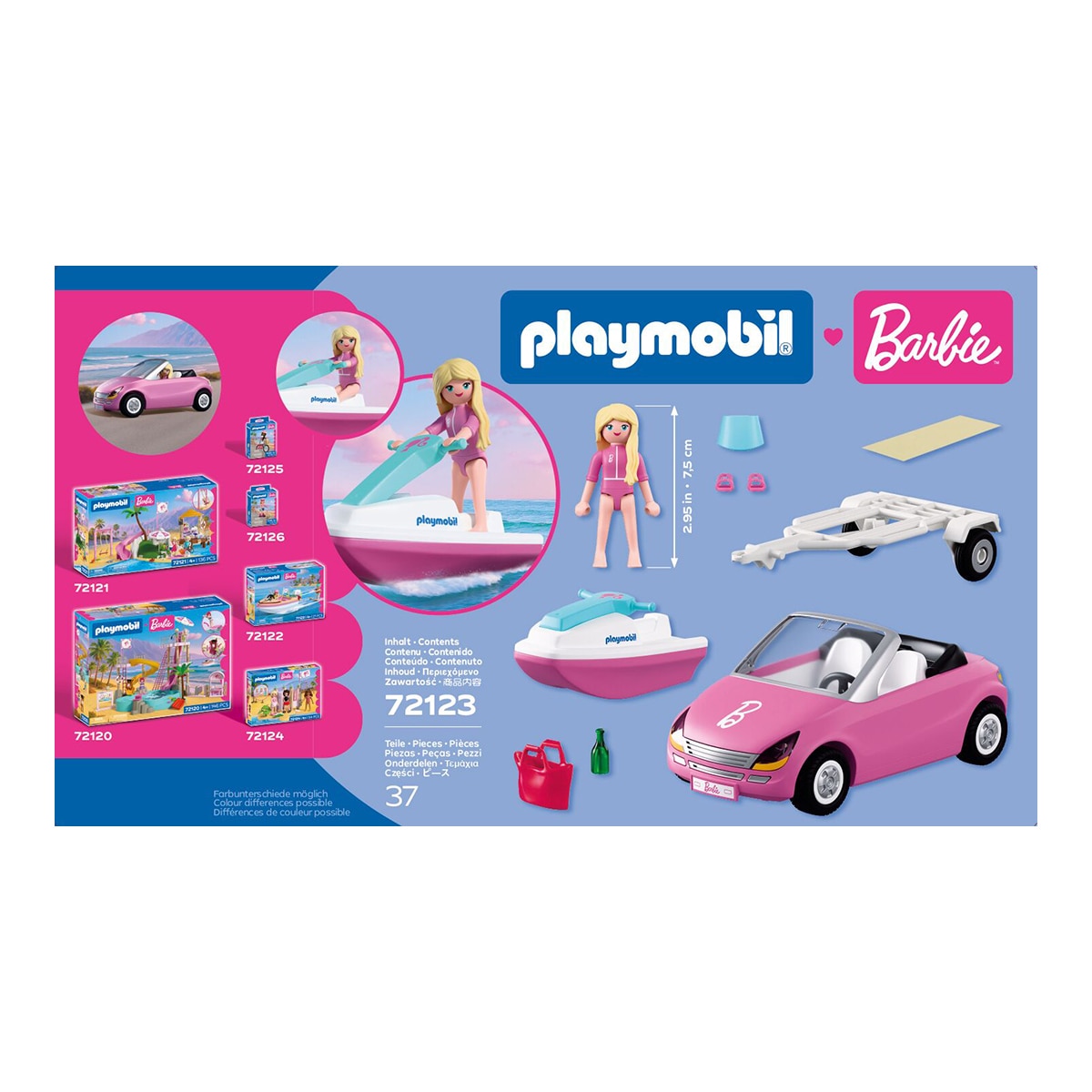 Descapotable Barbie Playmobil 9