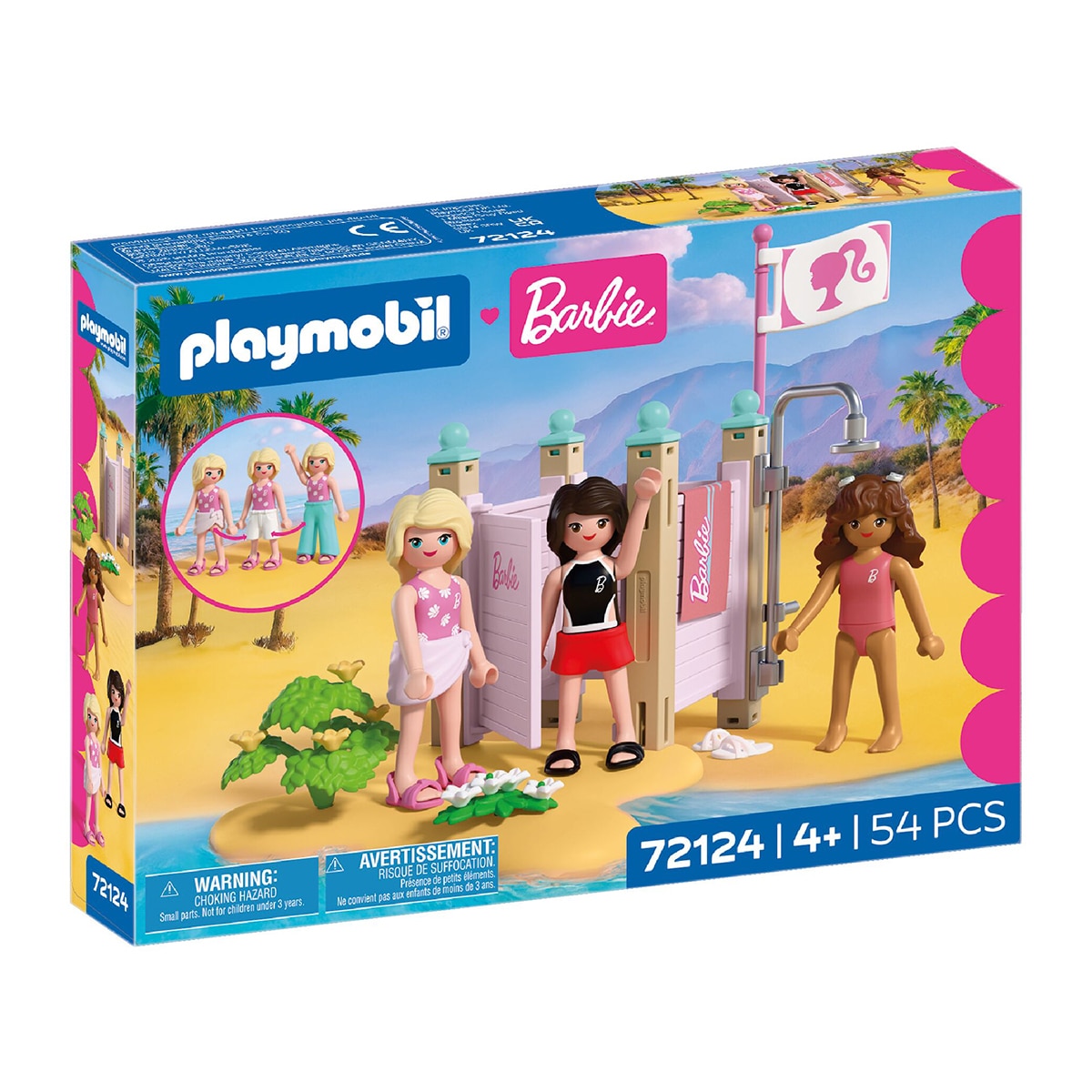 Imagen 0 de Moda de playa Barbie Playmobil
