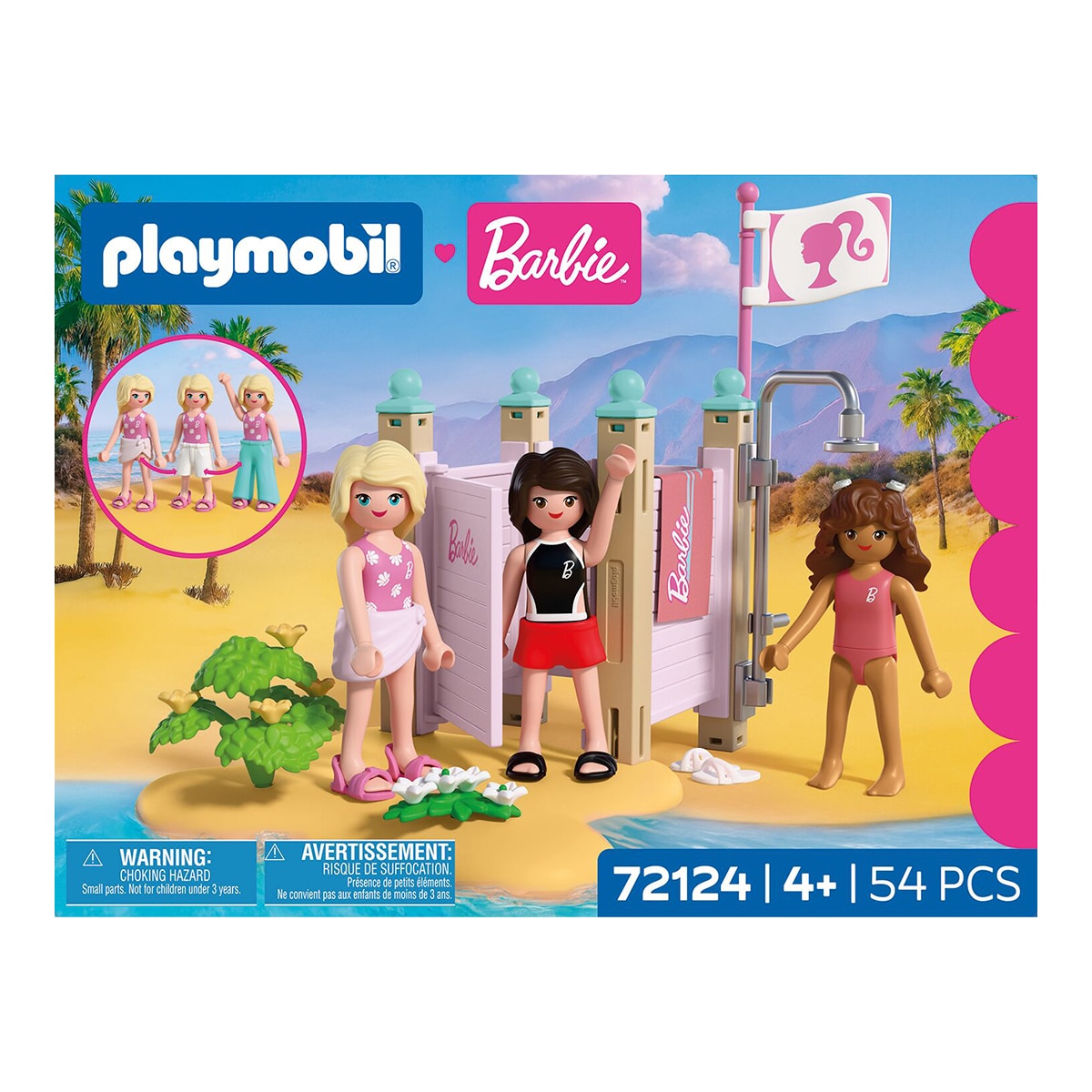 Moda de playa Barbie Playmobil 3