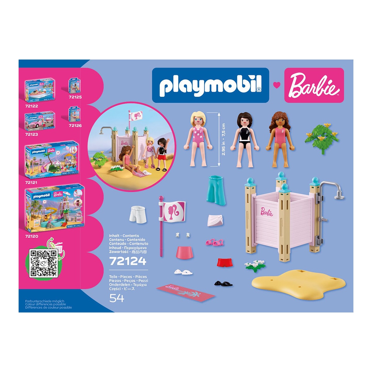 Moda de playa Barbie Playmobil 8