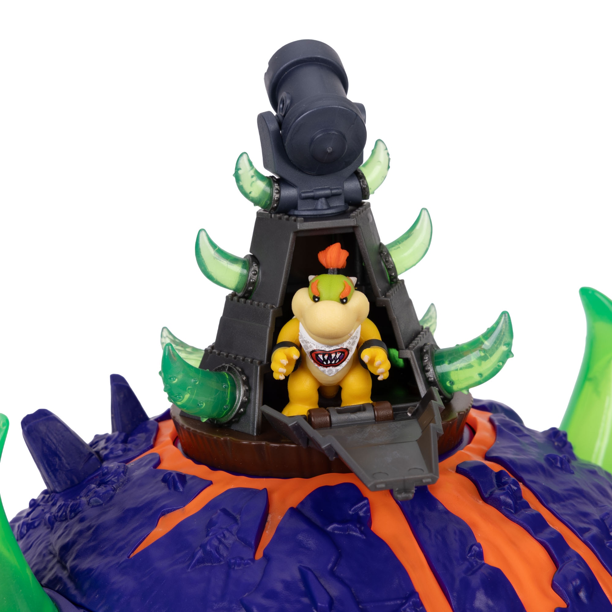 Playset Planeta Bowser Jr con figuras The Super Mario Galaxy Movie Jakks 14