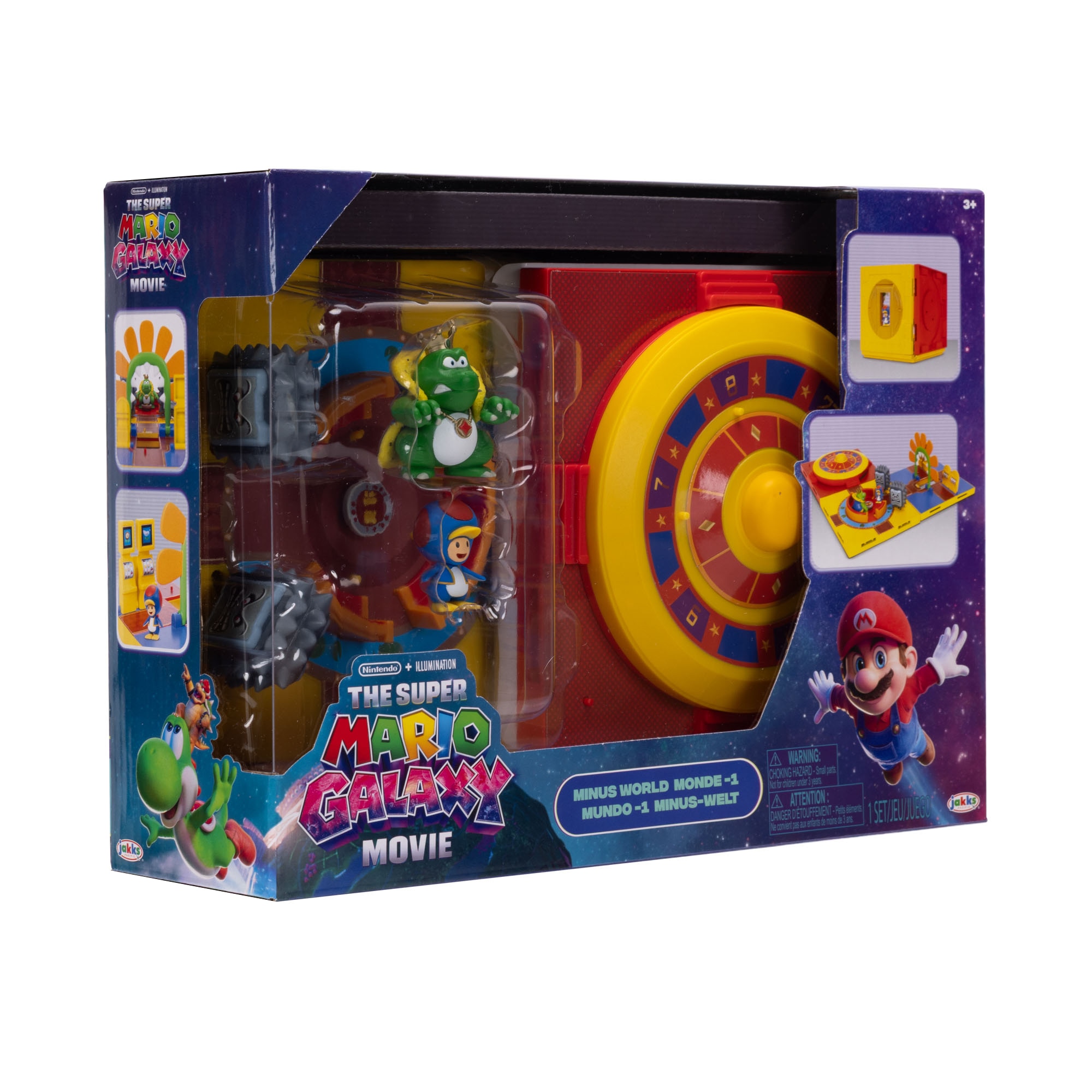 Diorama Casino con figuras The Super Mario Galaxy Movie Jakks 2