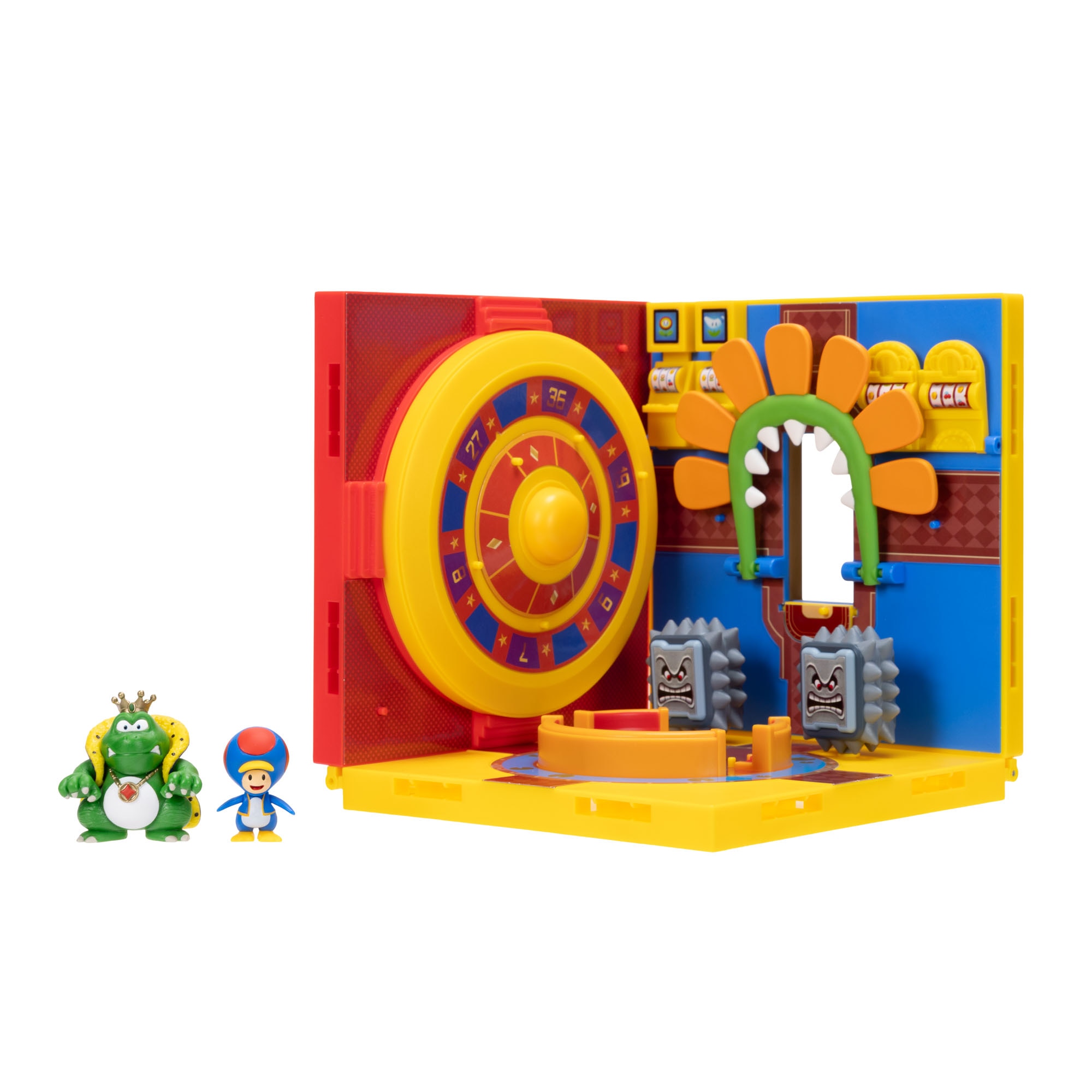 Diorama Casino con figuras The Super Mario Galaxy Movie Jakks 3