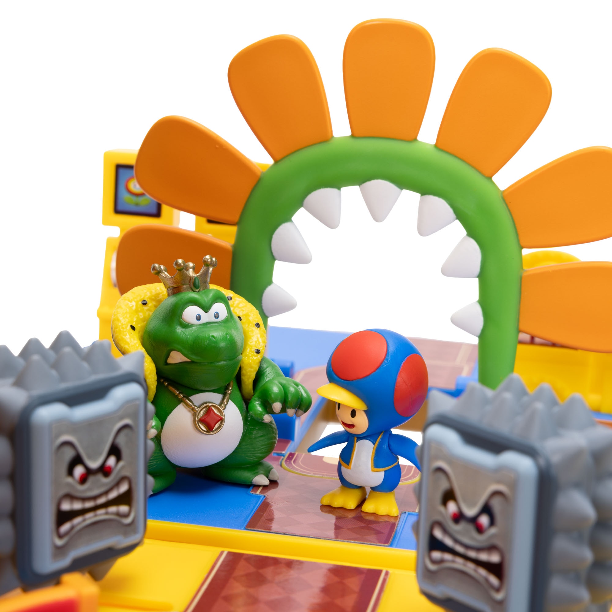 Diorama Casino con figuras The Super Mario Galaxy Movie Jakks 6