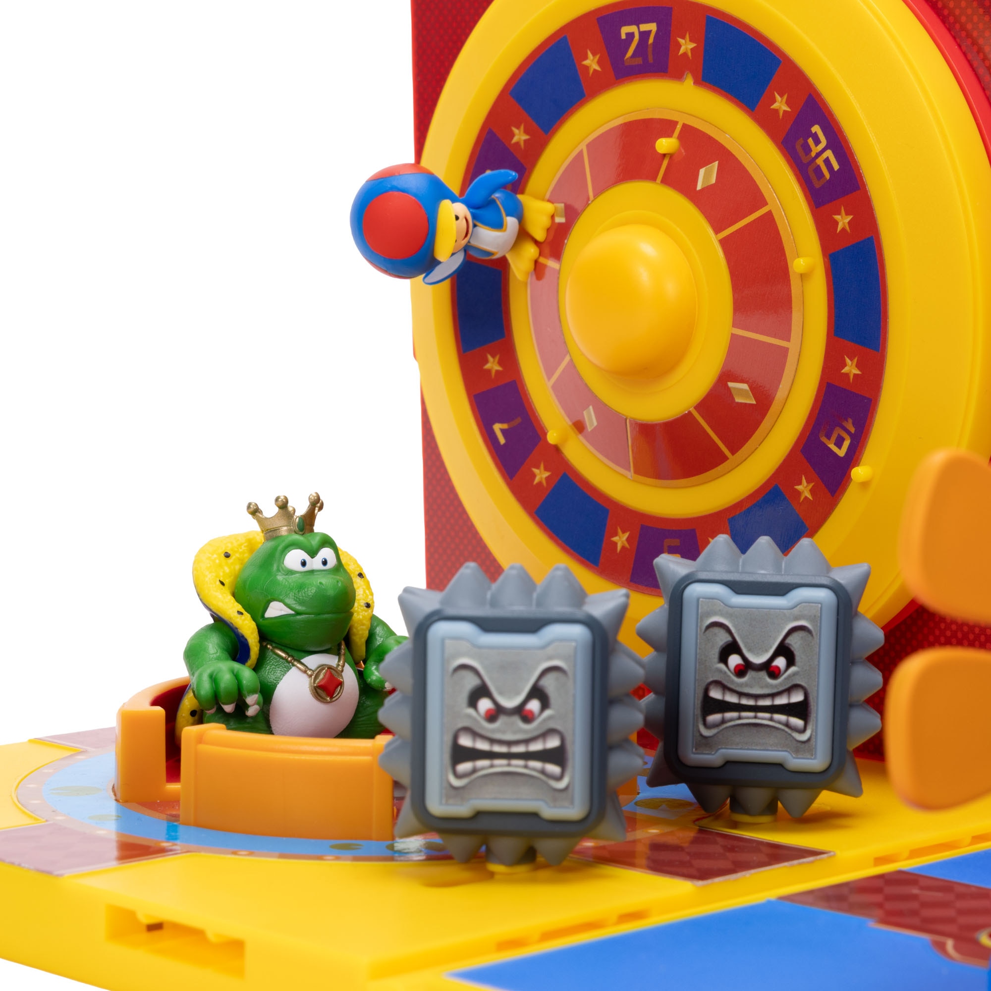 Diorama Casino con figuras The Super Mario Galaxy Movie Jakks 9