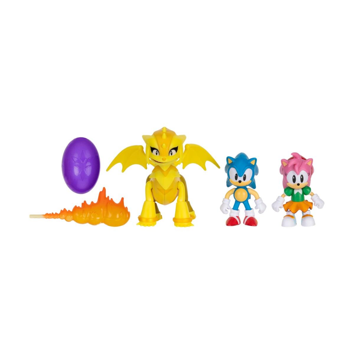 Diorama Playset Sonic The Hedgehog con figuras y accesorios Jakks 4