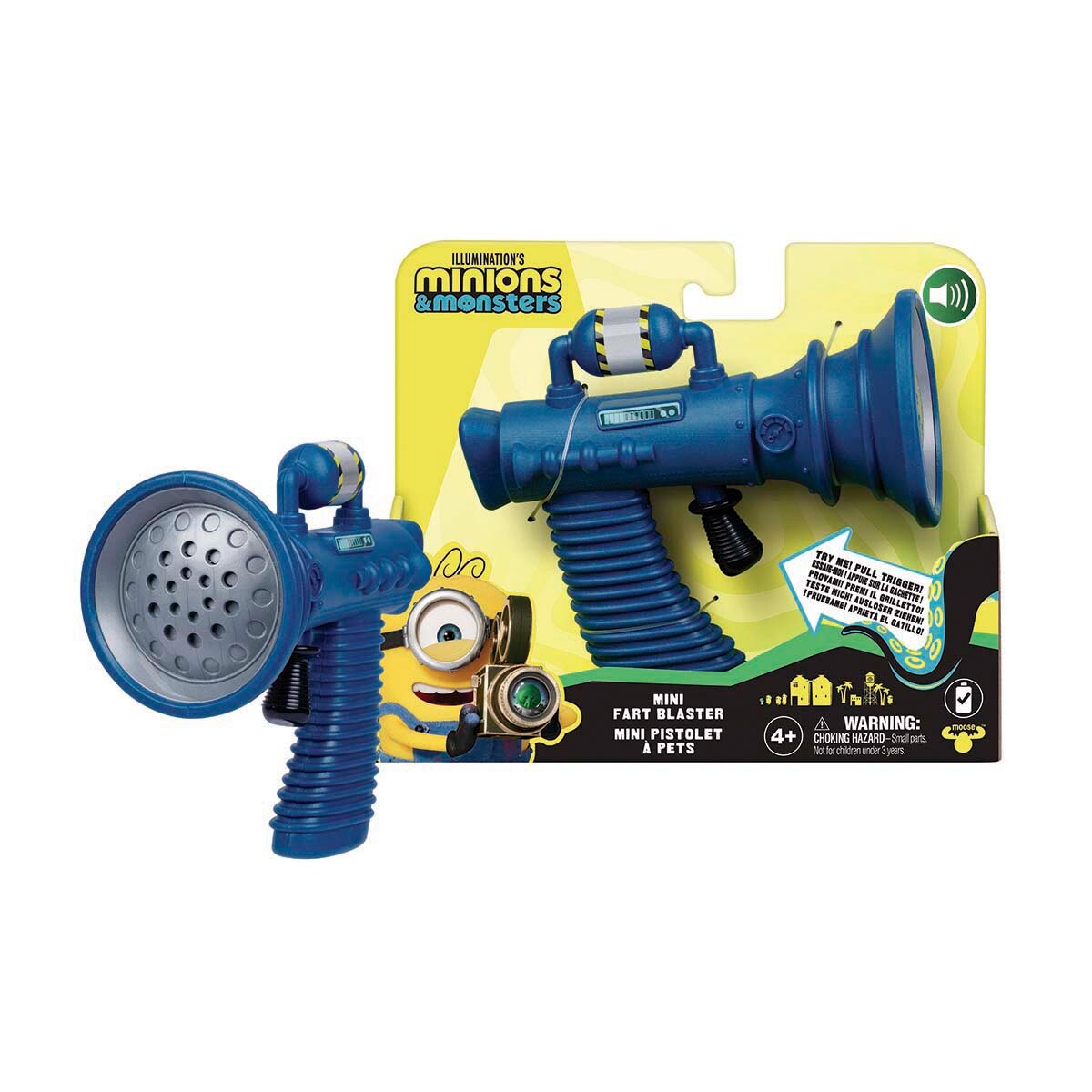 Imagen 0 de Mini Fart Blaster Minions & Monsters Illumination