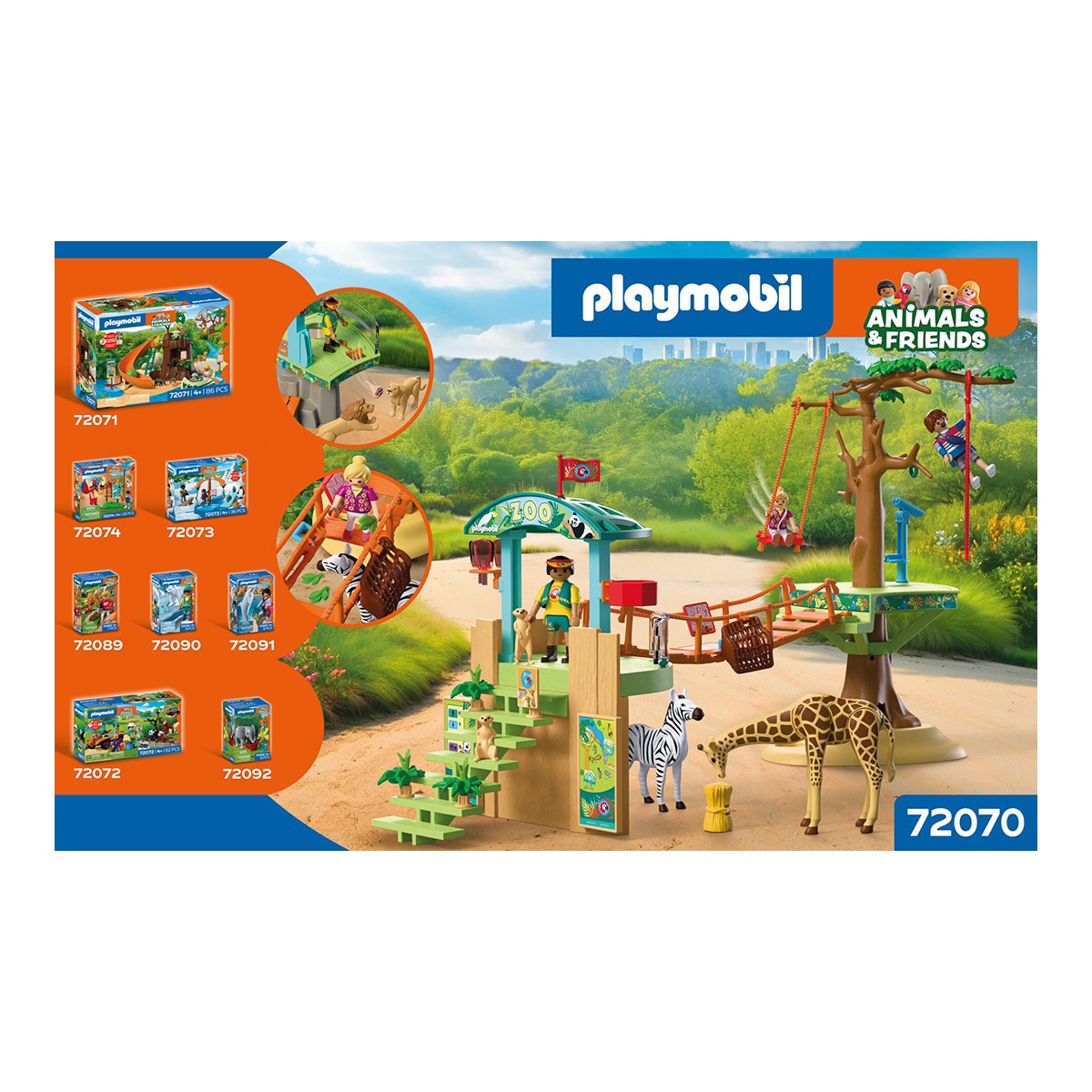 Zoo: Parque de aventuras Animal & Friends Playmobil 2