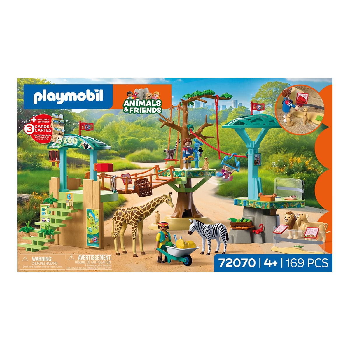 Zoo: Parque de aventuras Animal & Friends Playmobil 3