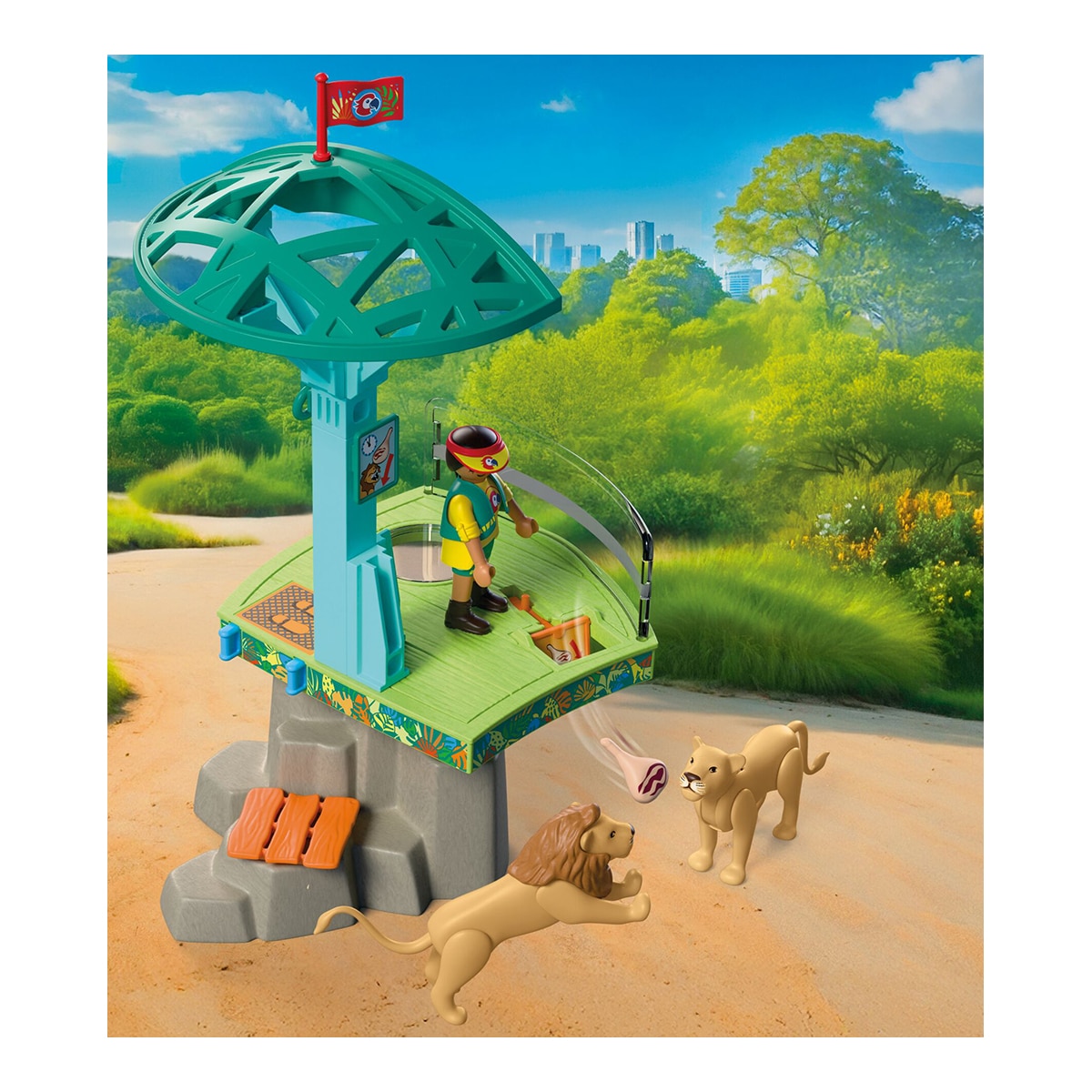 Zoo: Parque de aventuras Animal & Friends Playmobil 6