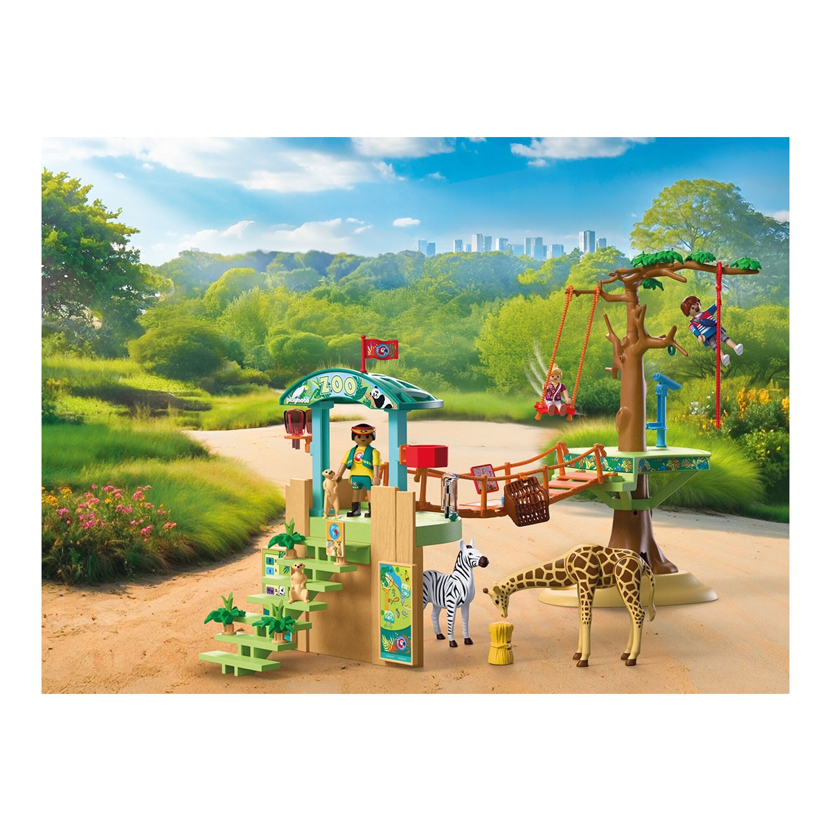 Zoo: Parque de aventuras Animal & Friends Playmobil 8