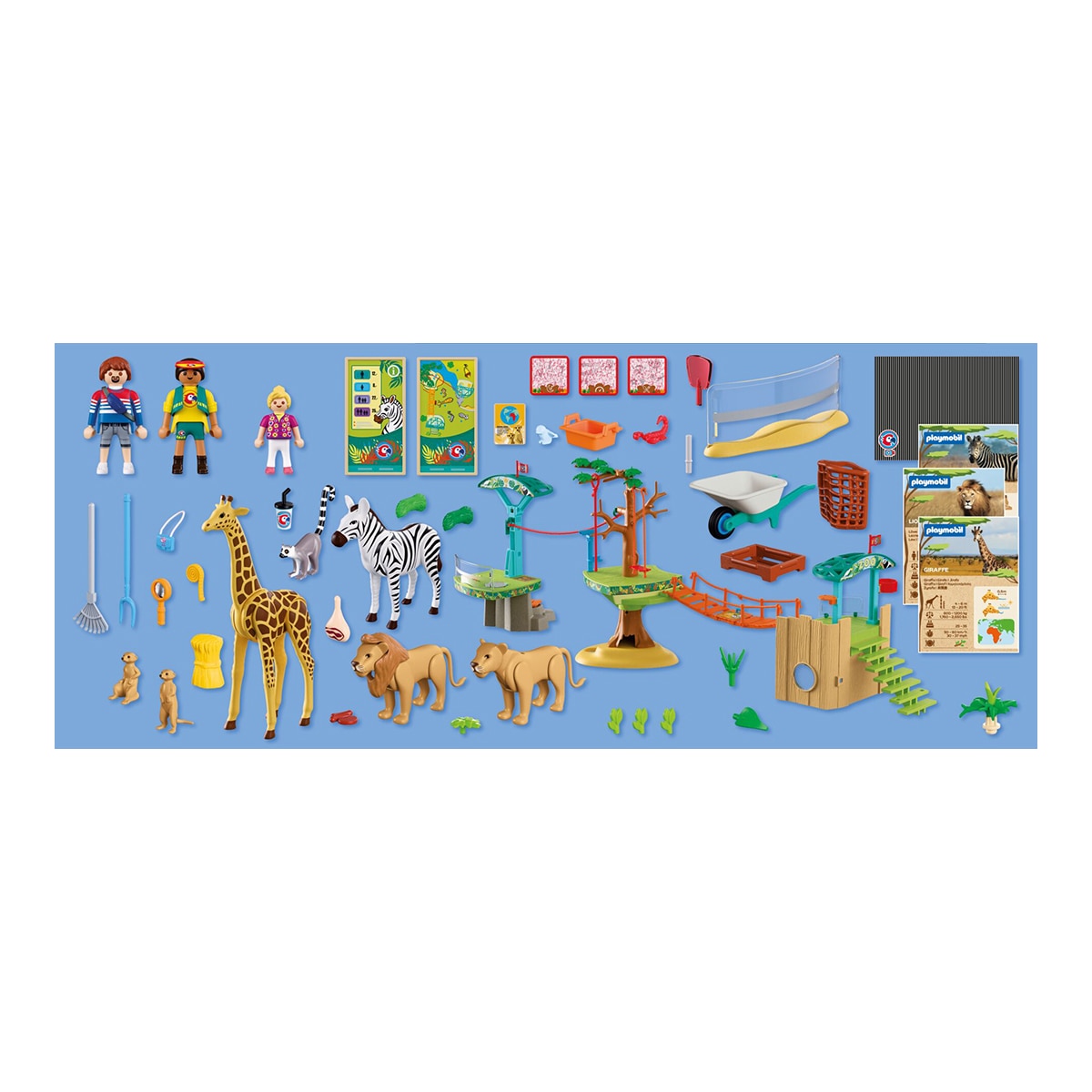 Zoo: Parque de aventuras Animal & Friends Playmobil 9