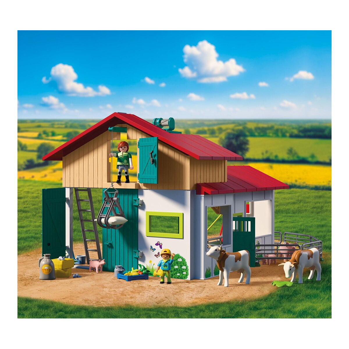 Granja grande Country Playmobil 5