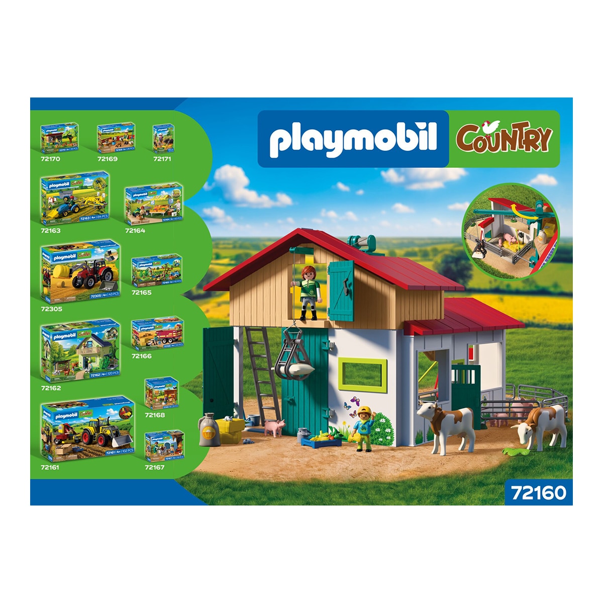 Granja grande Country Playmobil 9
