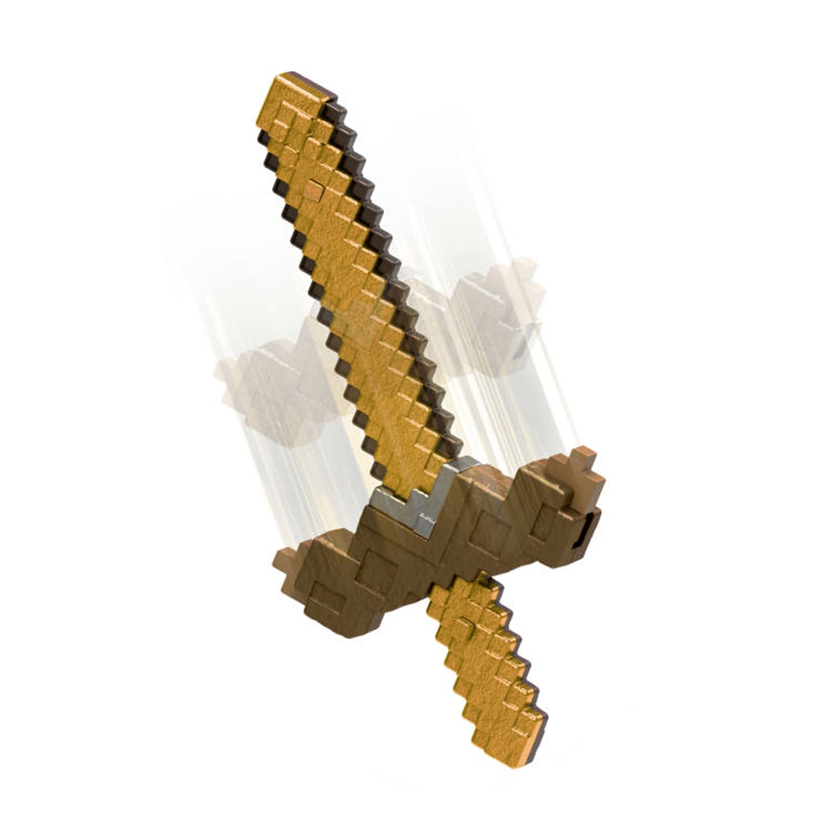 Imagen 4 de Accesorio transformable inspirado en el videojuego Minecraft Espada-Pico 2 en 1 Minecraft Mattel