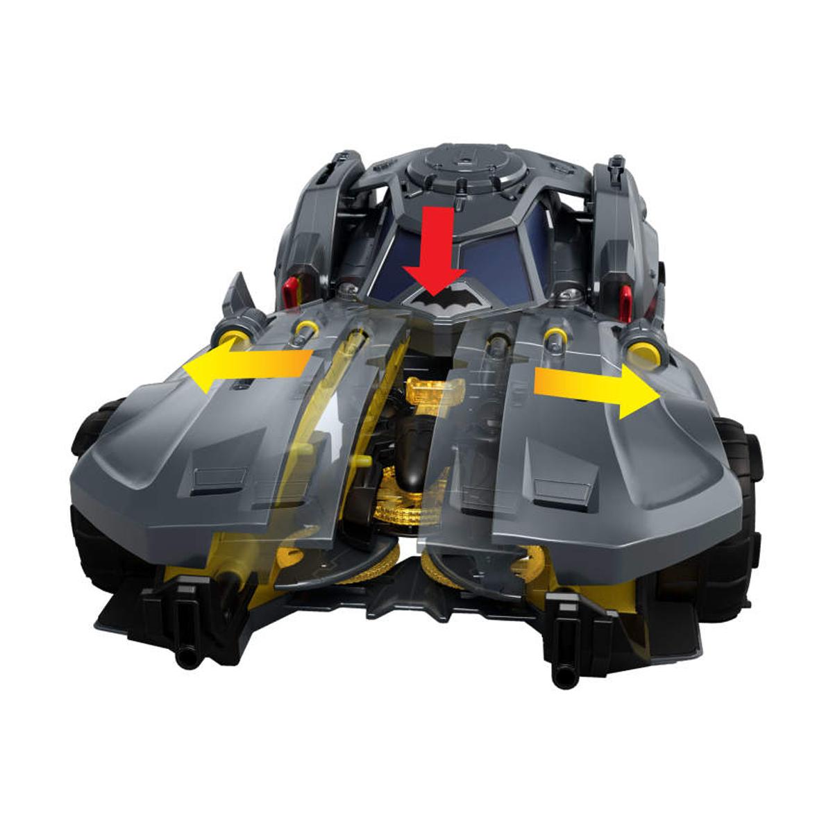 Imagen 4 de Batmóvil DC Premier con Bat-Drone 2 en 1 DC COMICS Mattel
