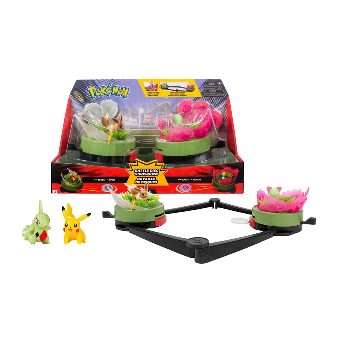 Imagen 0 de Playset Battle Disc Showdown Game Pokémon modelos surtidos