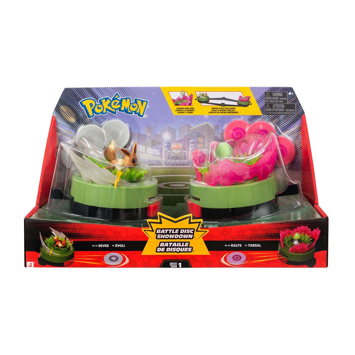Playset Battle Disc Showdown Game Pokémon modelos surtidos 5