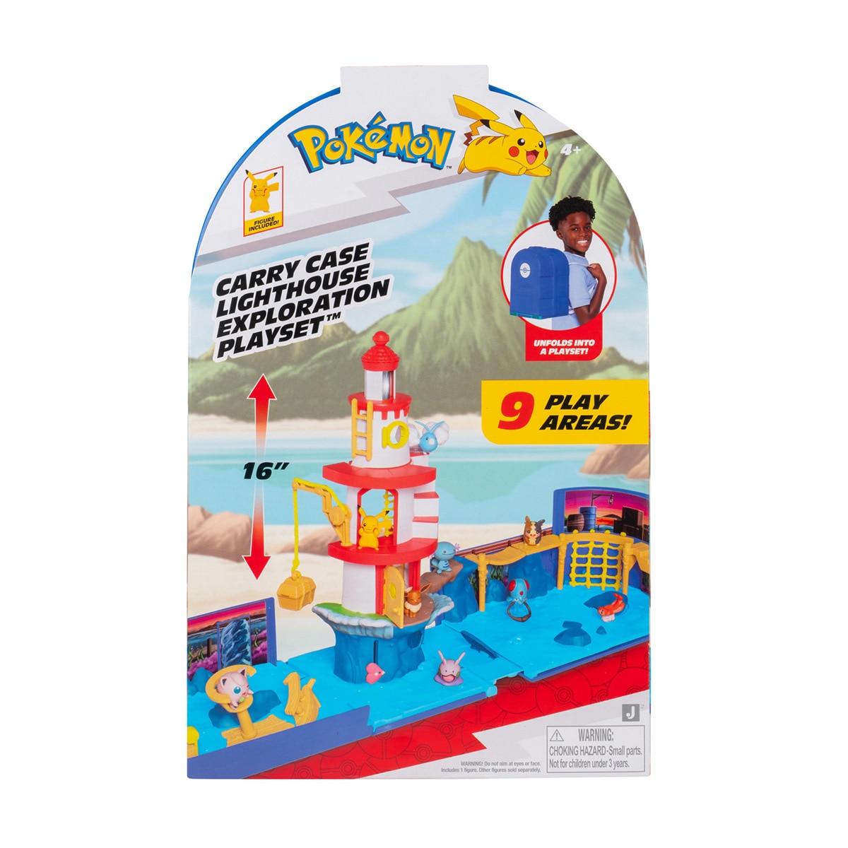 Playset Carry Case Lighthouse Exploration Pokémon 7