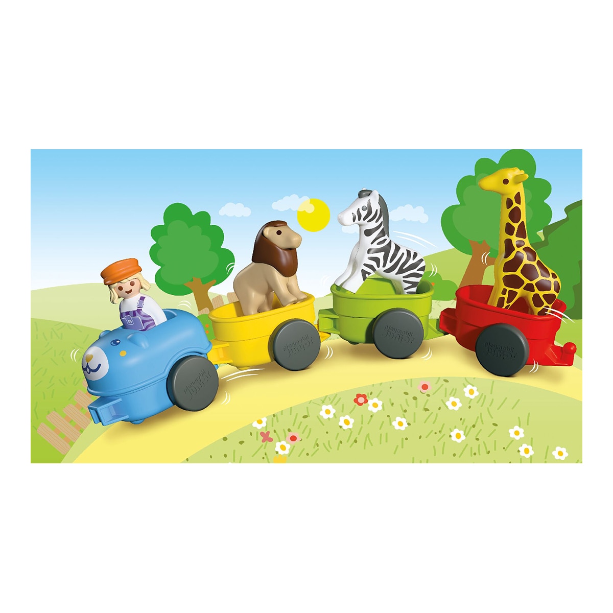 Tren de animales Playmobil Junior 3