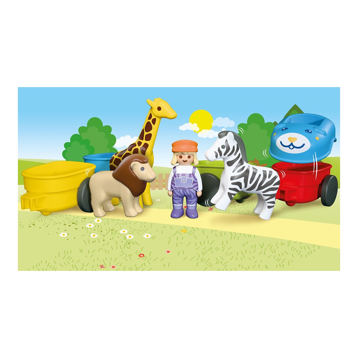 Tren de animales Playmobil Junior 4