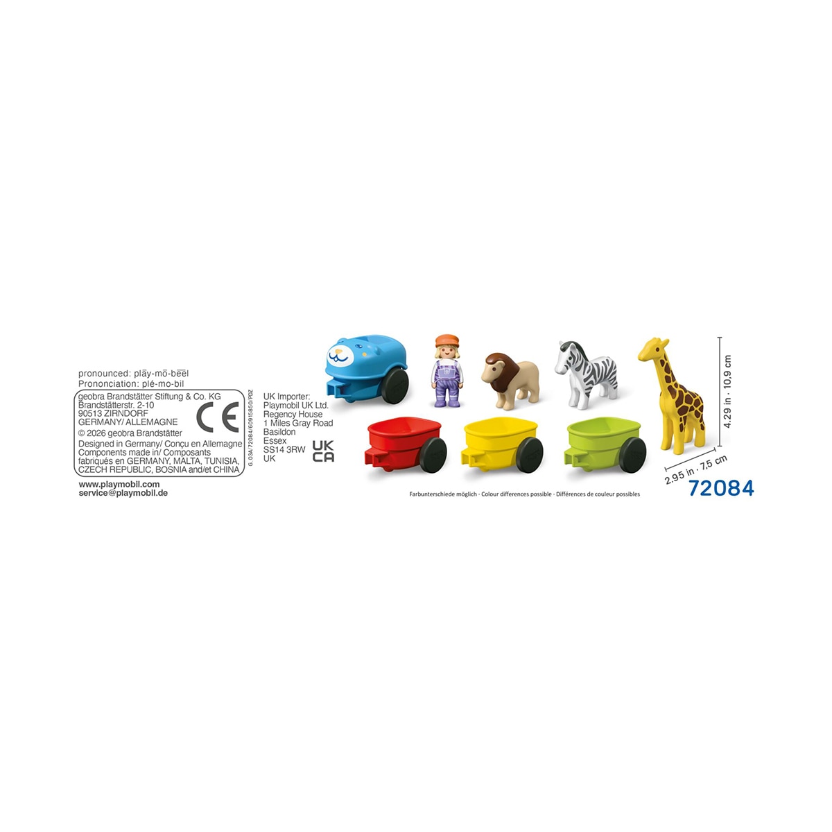 Tren de animales Playmobil Junior 5