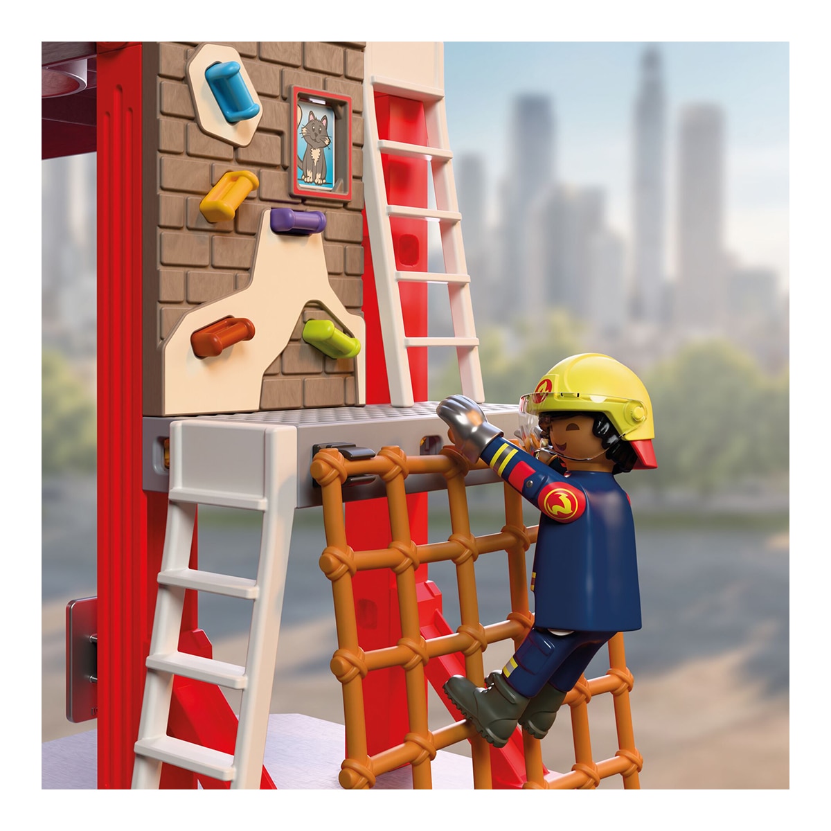 Gran estación de bomberos Playmobil City Action 6