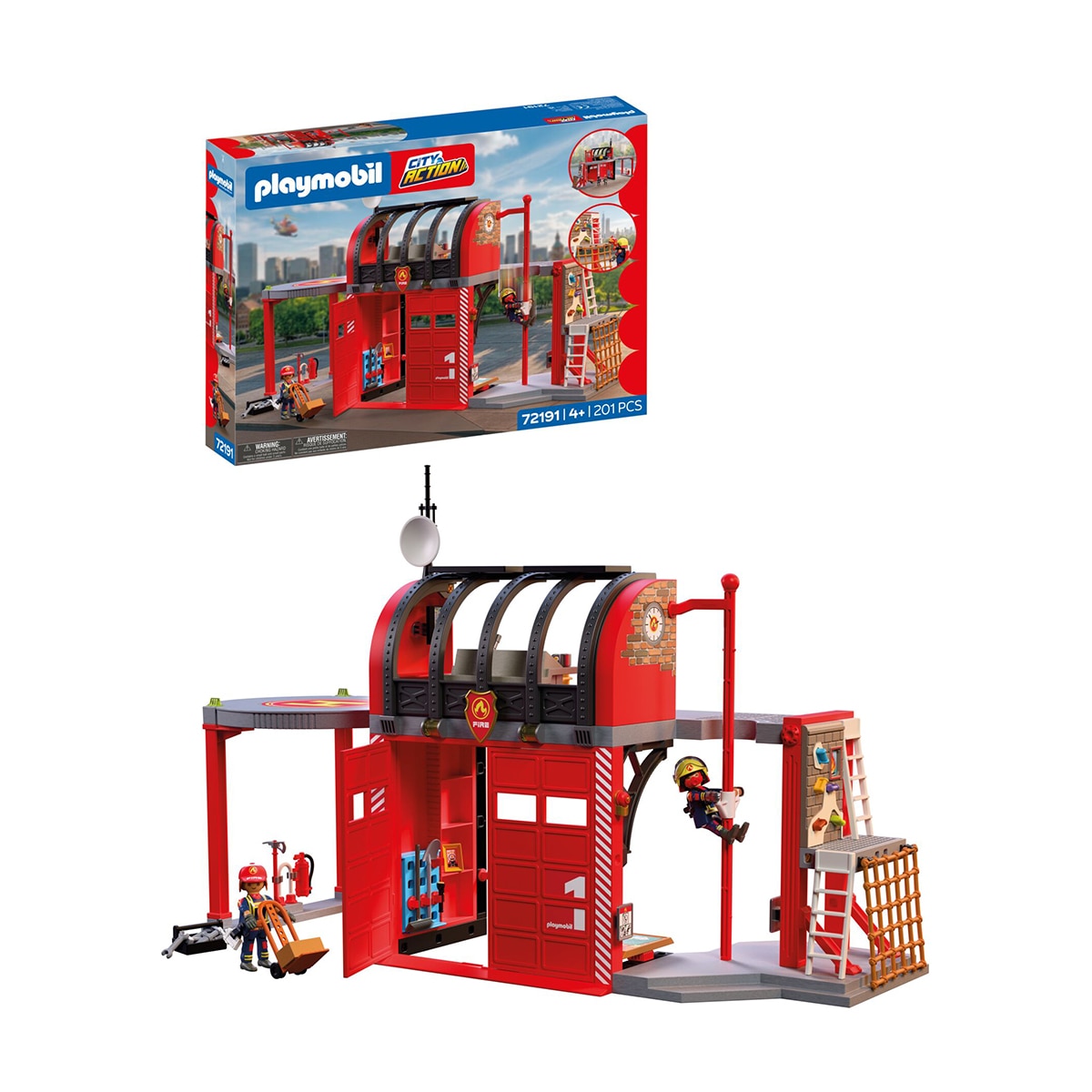 Gran estación de bomberos Playmobil City Action 9