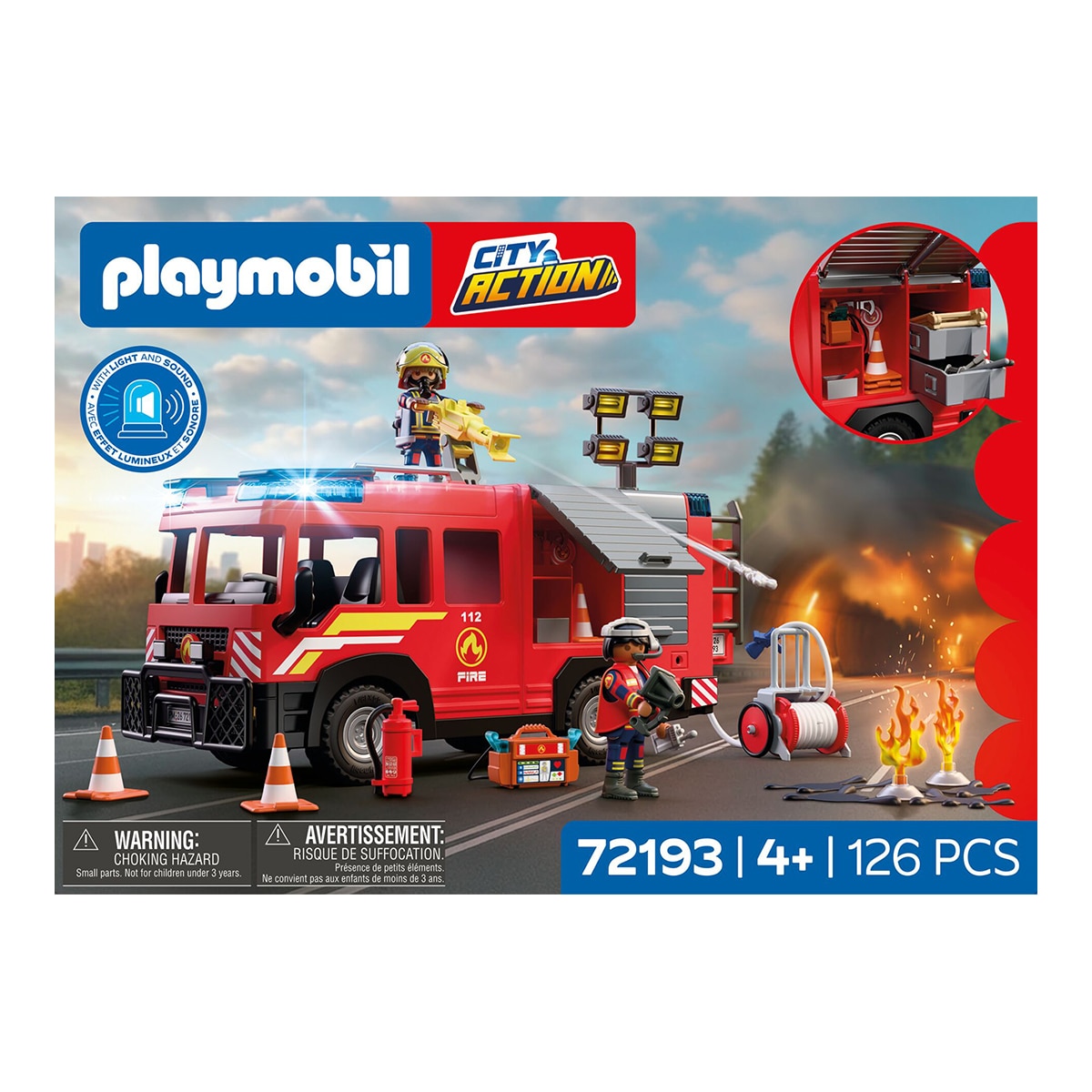 Camión de rescate en caso de incendios Playmobil City Action 2