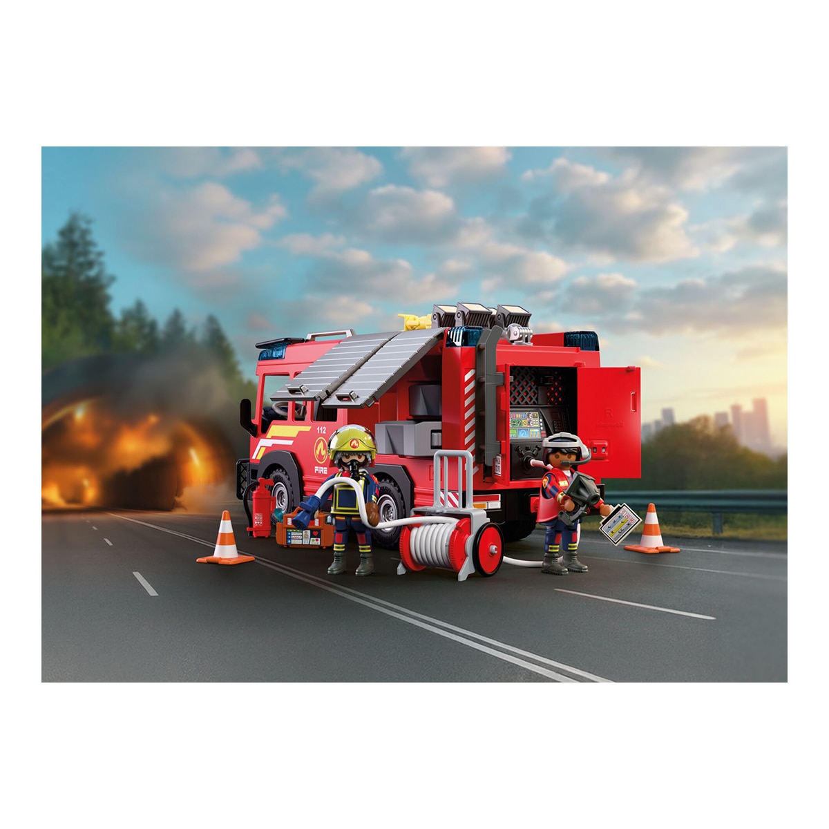 Camión de rescate en caso de incendios Playmobil City Action 4