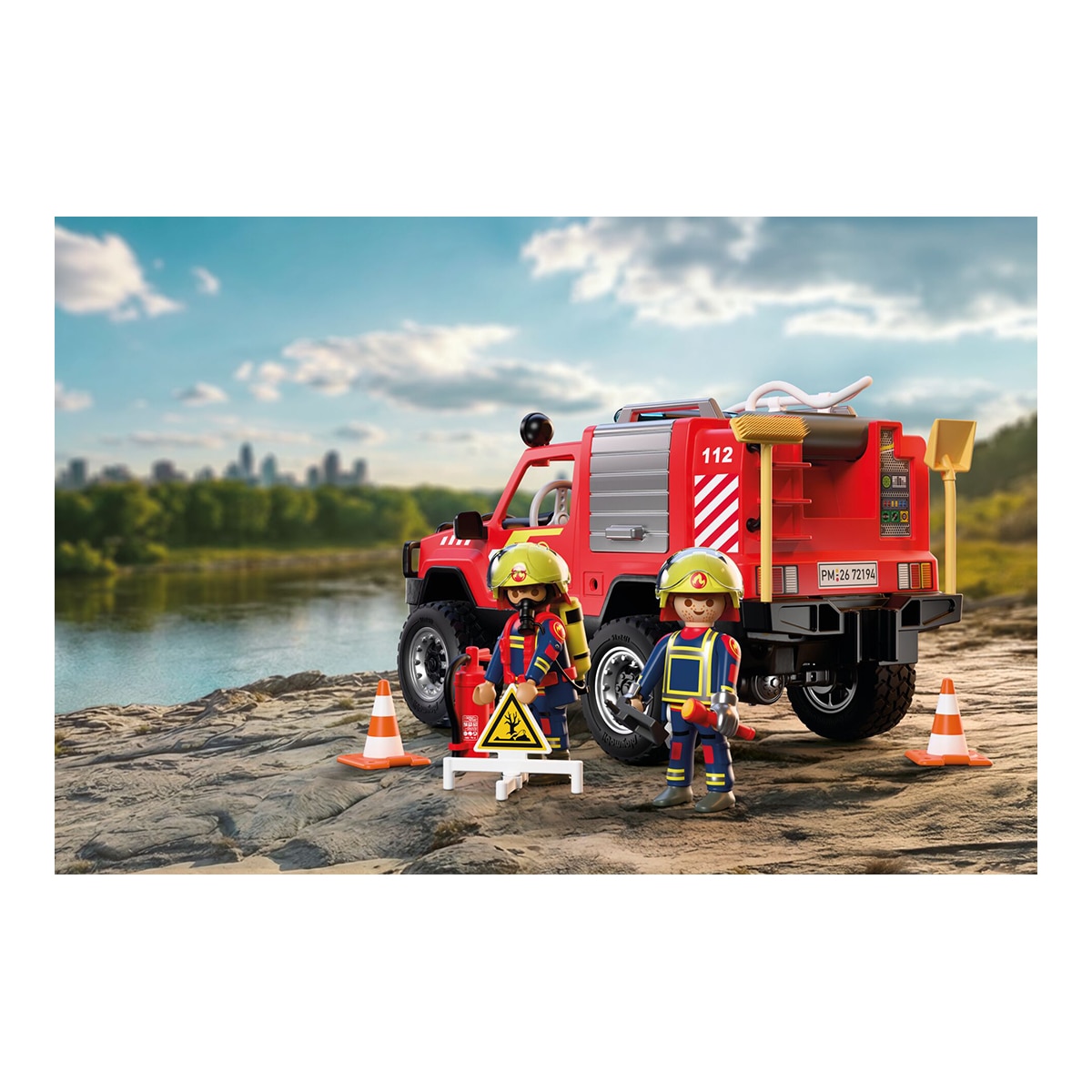 Todoterreno contra incendios Playmobil City Action 6
