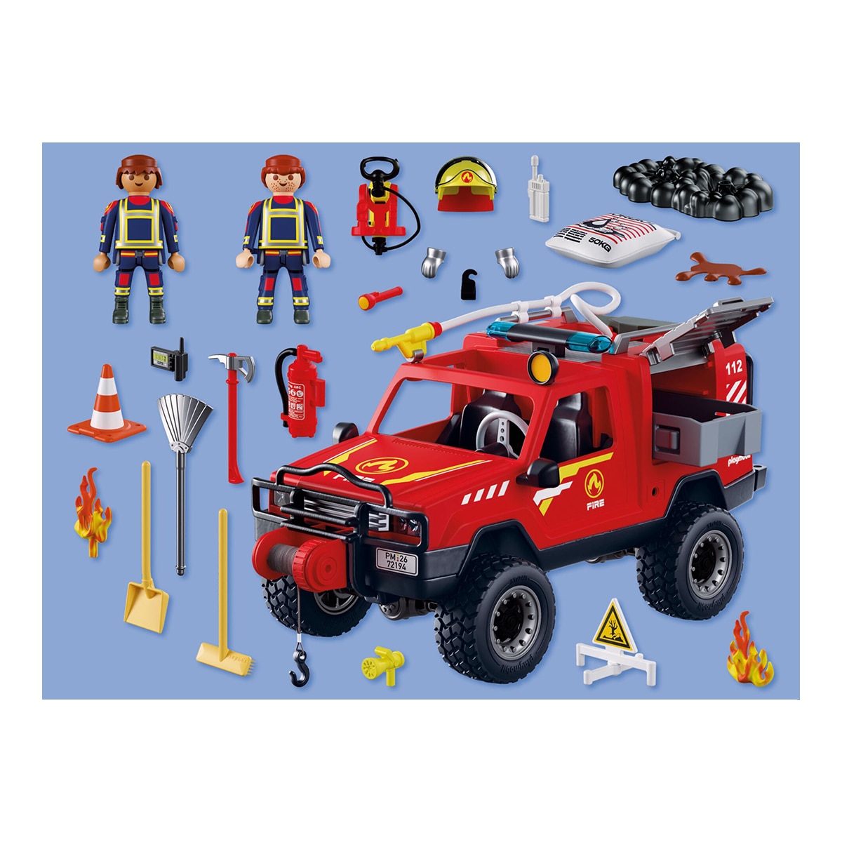 Todoterreno contra incendios Playmobil City Action 7