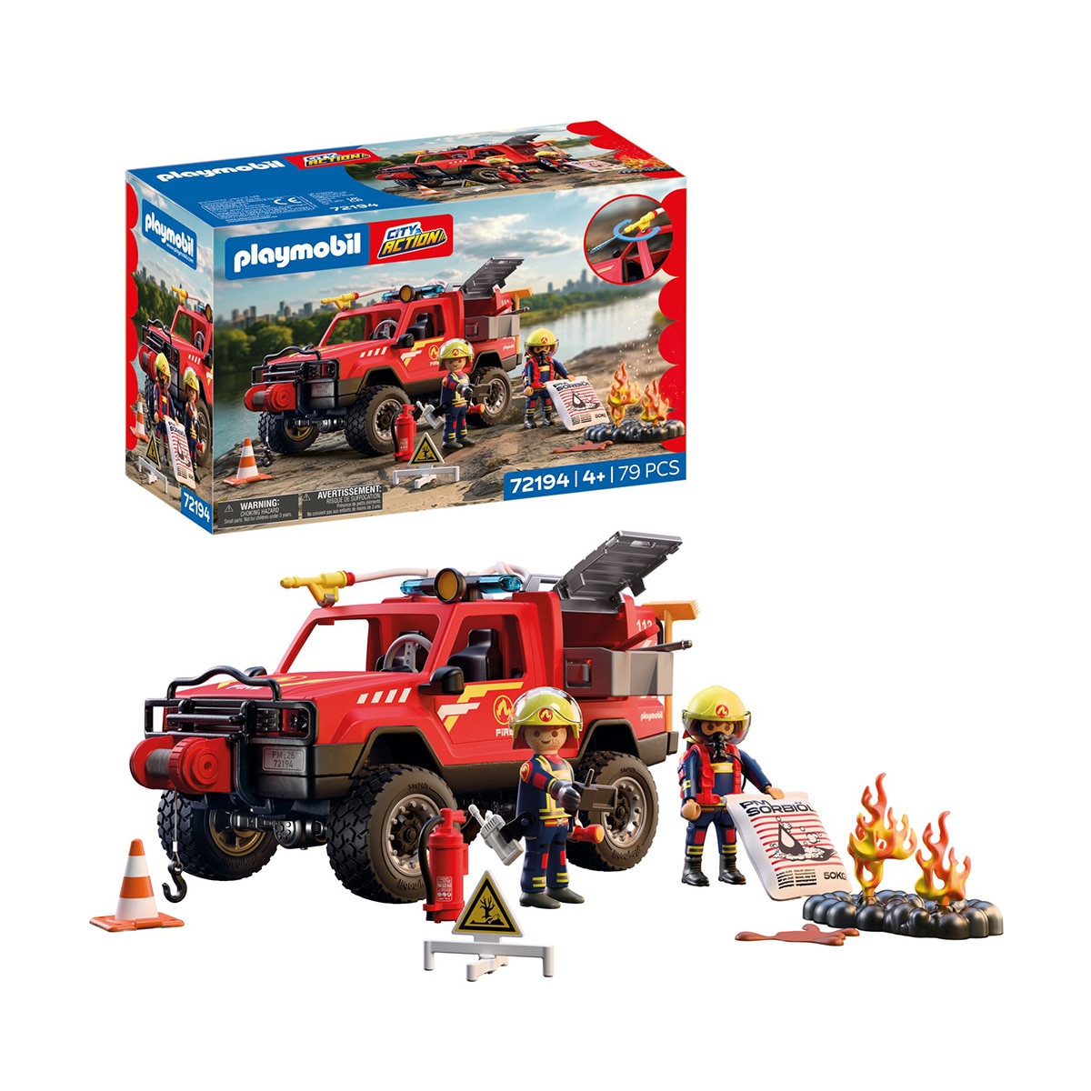 Todoterreno contra incendios Playmobil City Action 8