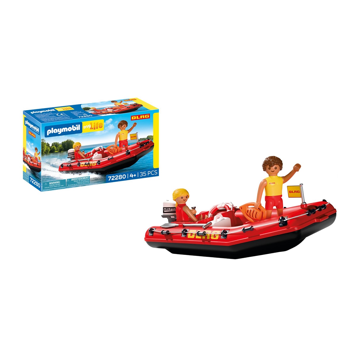 Barco de rescate Playmobil My Life 2