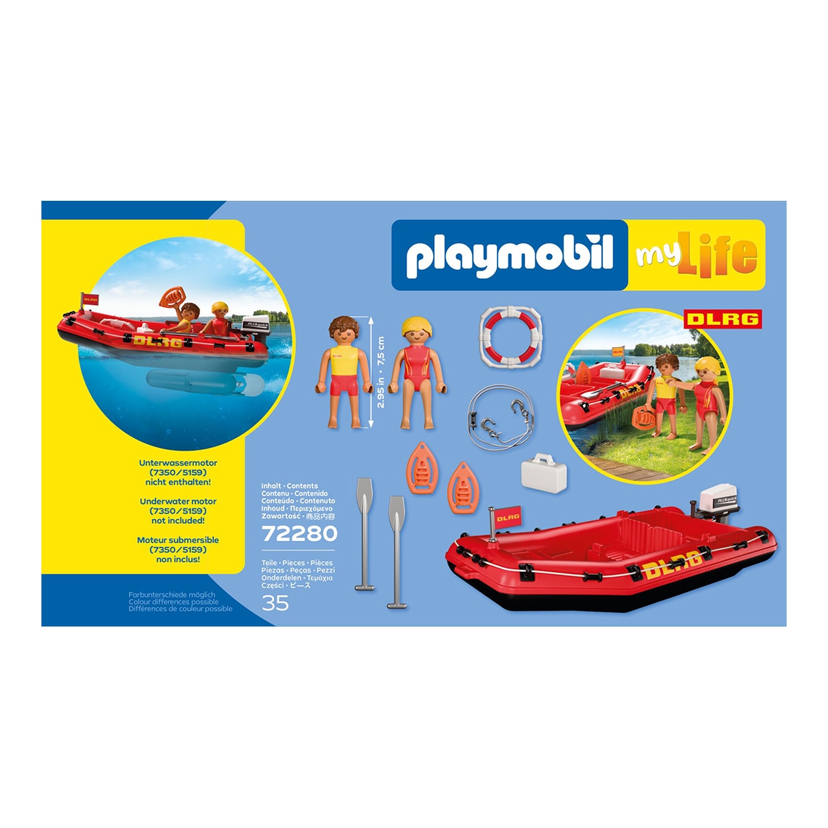 Barco de rescate Playmobil My Life 3