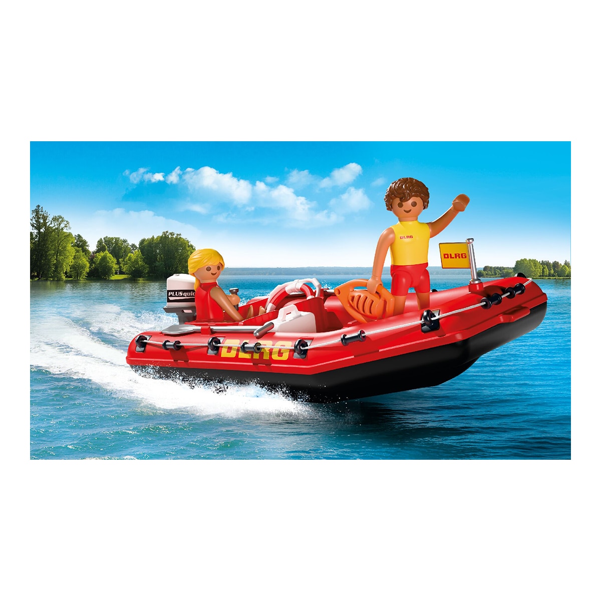 Barco de rescate Playmobil My Life 4