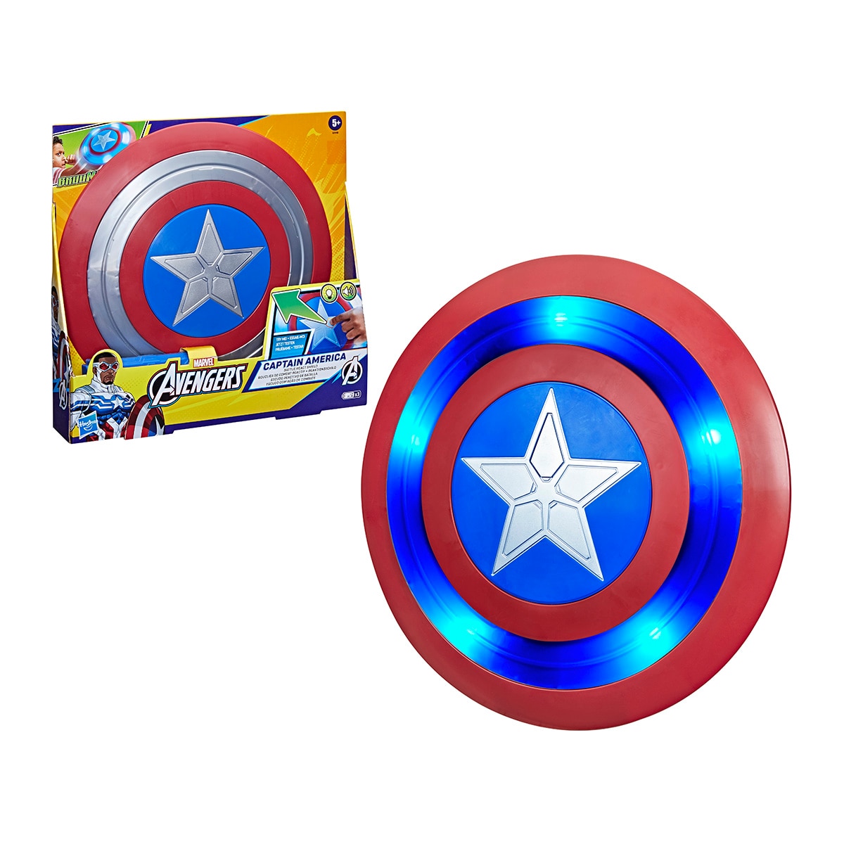 Imagen 1 de Figura Escudo Capitán América Avengers Hasbro
