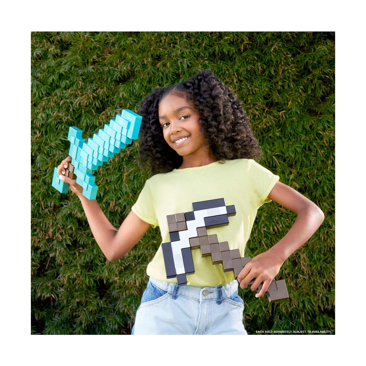 Figura Pico de hierro tamaño infantil para juegos de rol Minecraft modelos surtidos 2