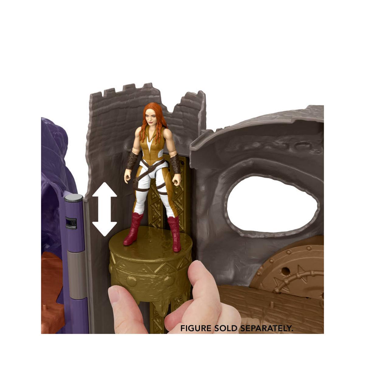 Figura Castillo Grayskull y Montaña Serpiente con Skeletor Espada del Poder y altar Masters del Universo Motu 4