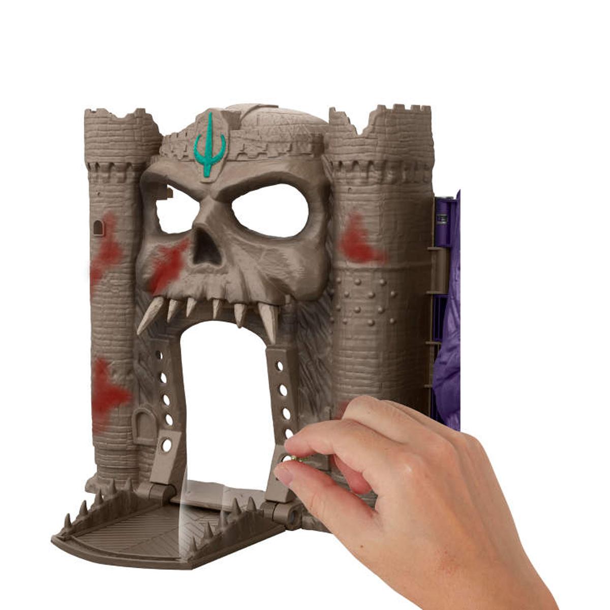 Figura Castillo Grayskull y Montaña Serpiente con Skeletor Espada del Poder y altar Masters del Universo Motu 5