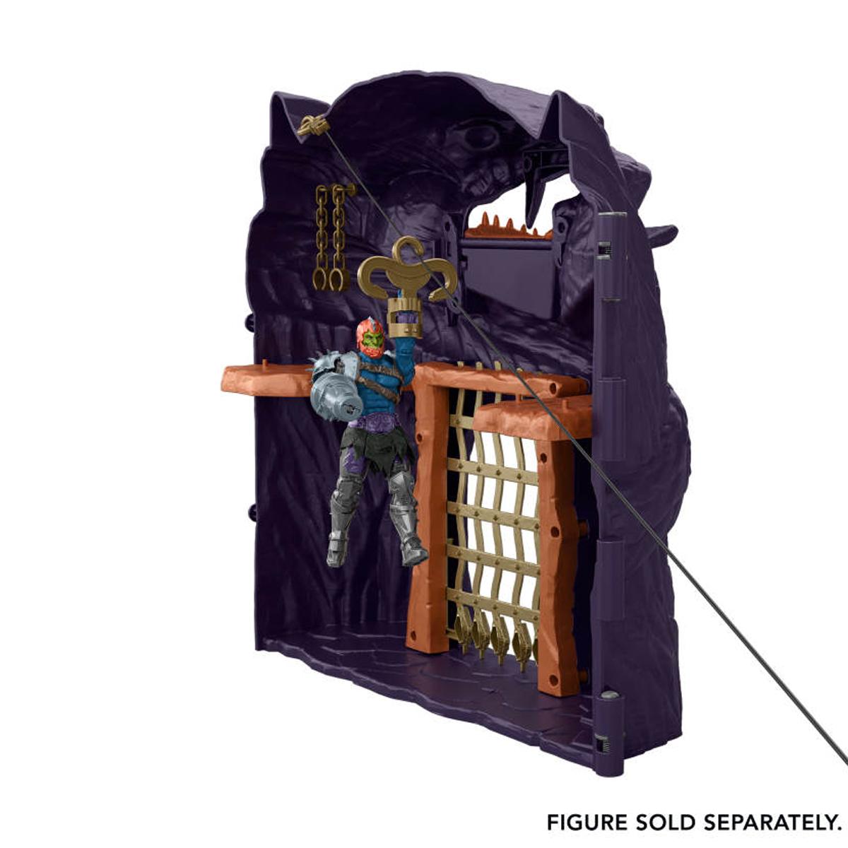 Figura Castillo Grayskull y Montaña Serpiente con Skeletor Espada del Poder y altar Masters del Universo Motu 6