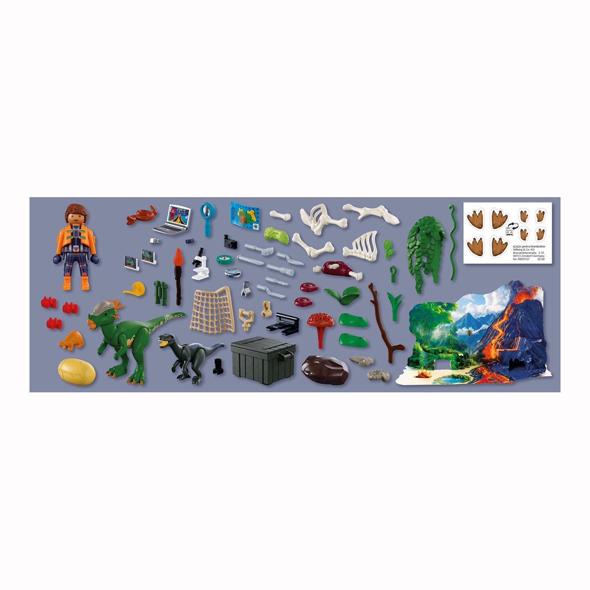 Imagen 7 de Calendario de Adviento Expedición en busca de dinosaurios Playmobil Christmas