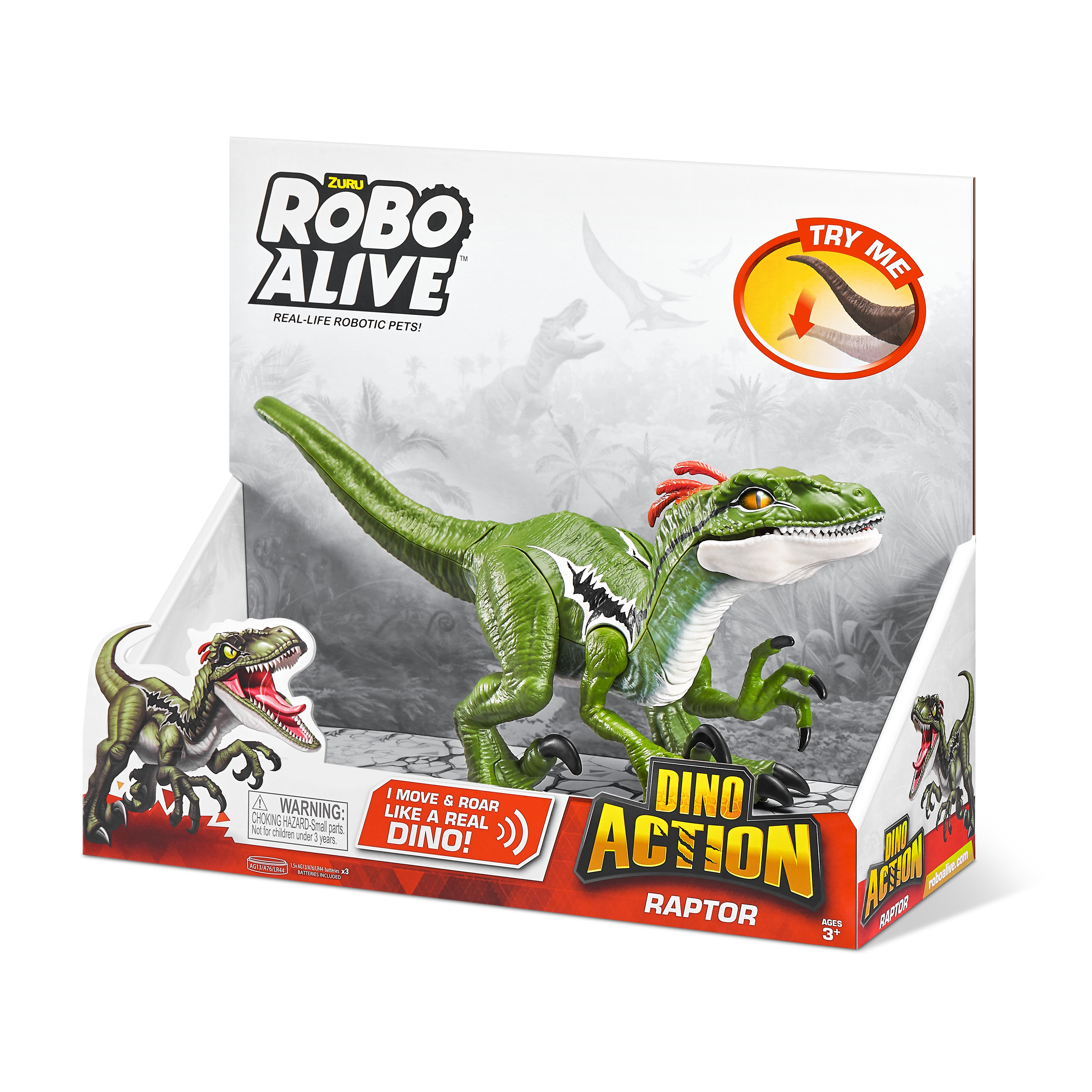 Dino Action Raptor Robo Alive 3