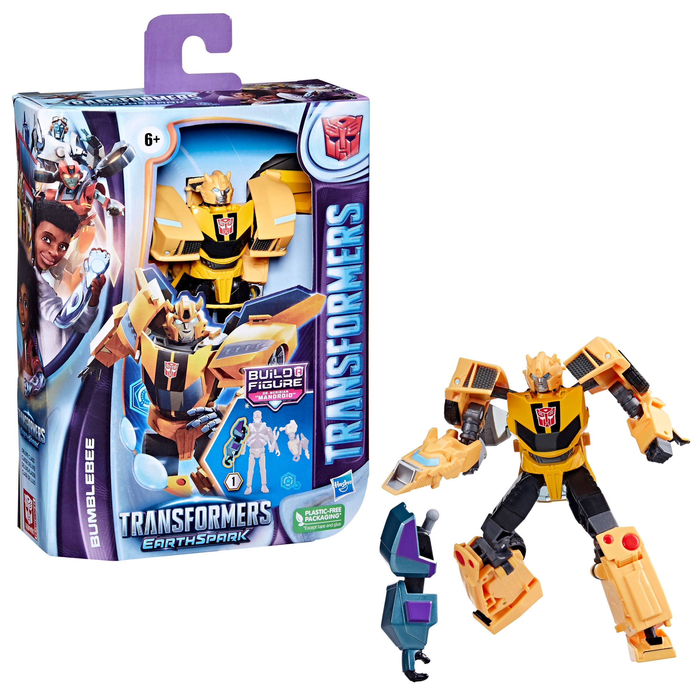 Figura Transformers Earthspark Deluxe Class modelos surtidos 2