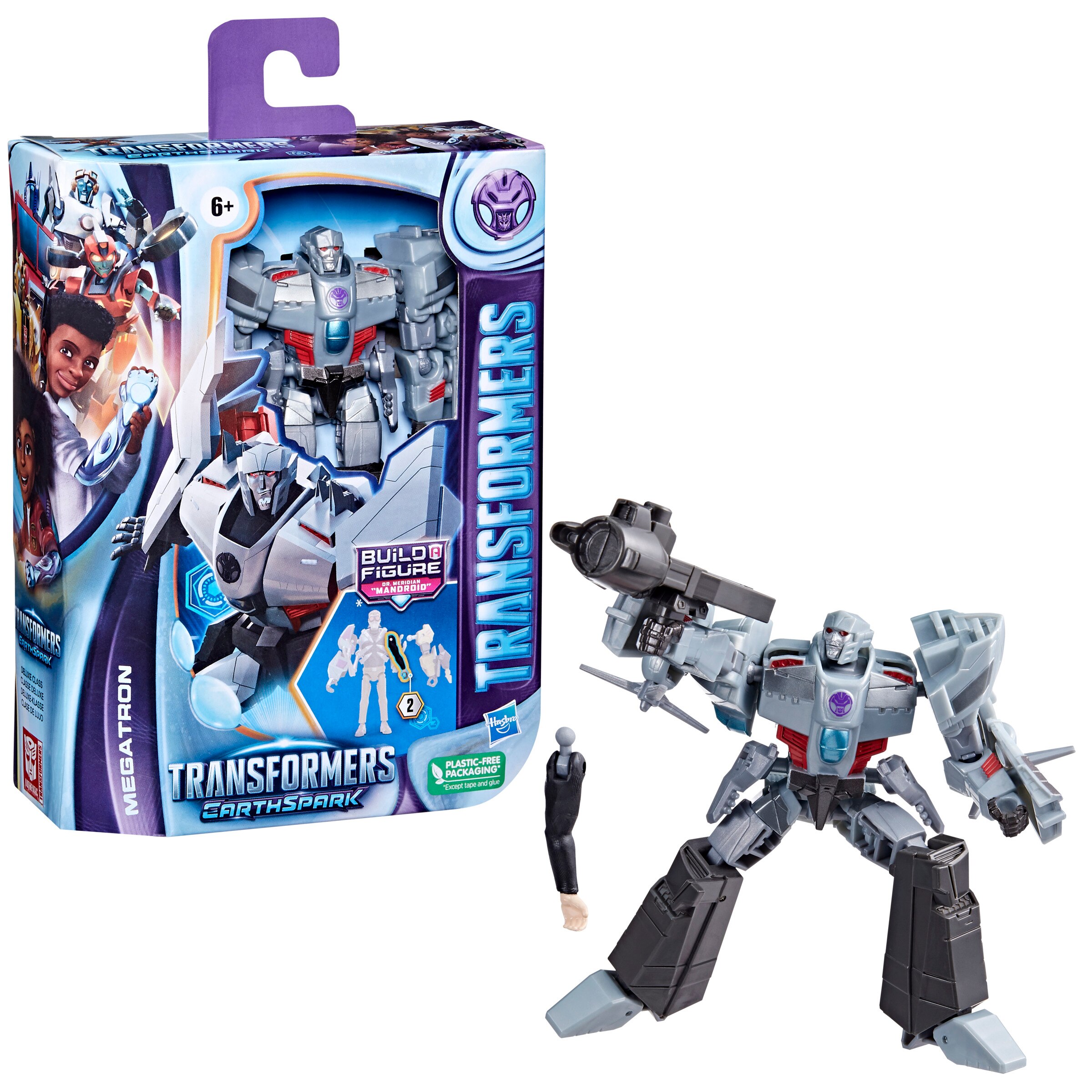 Figura Transformers Earthspark Deluxe Class modelos surtidos 3