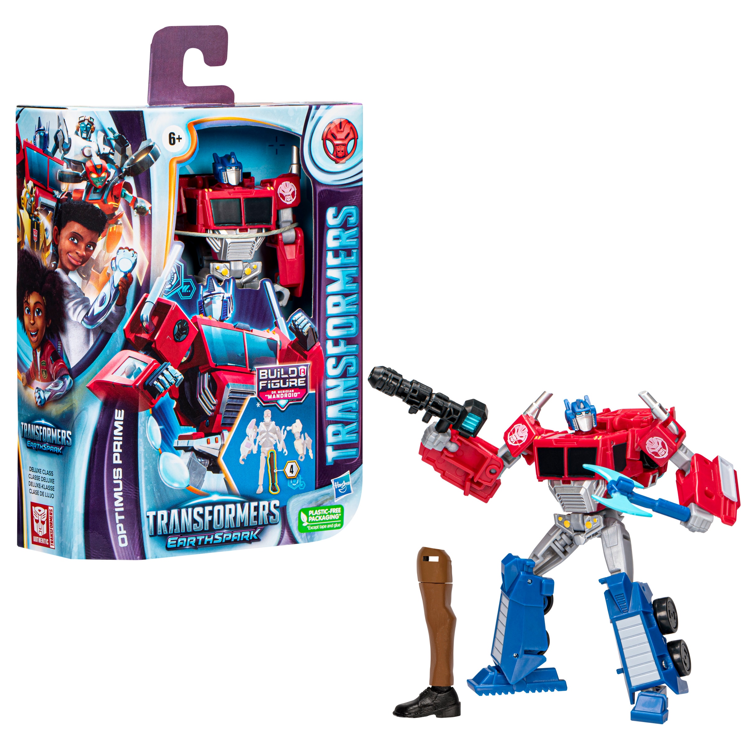 Figura Transformers Earthspark Deluxe Class modelos surtidos 5