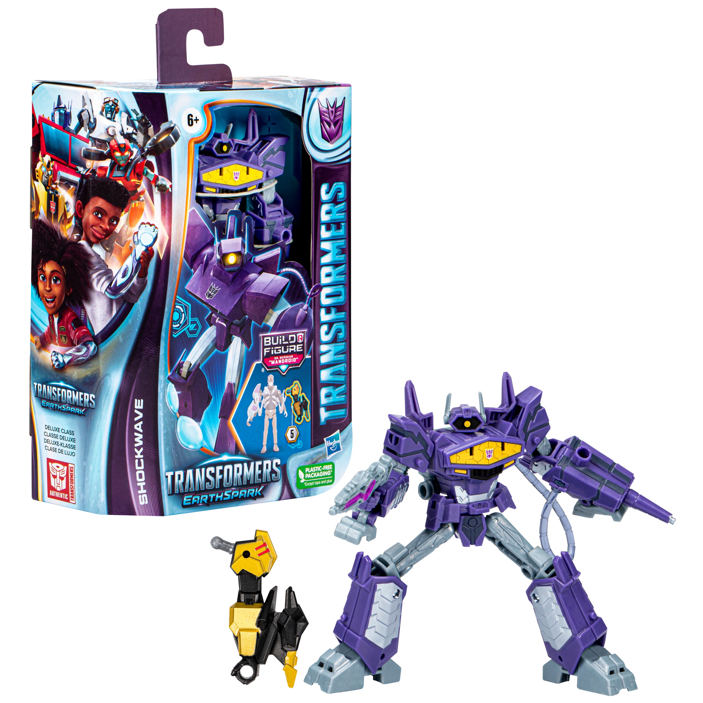 Figura Transformers Earthspark Deluxe Class modelos surtidos 6