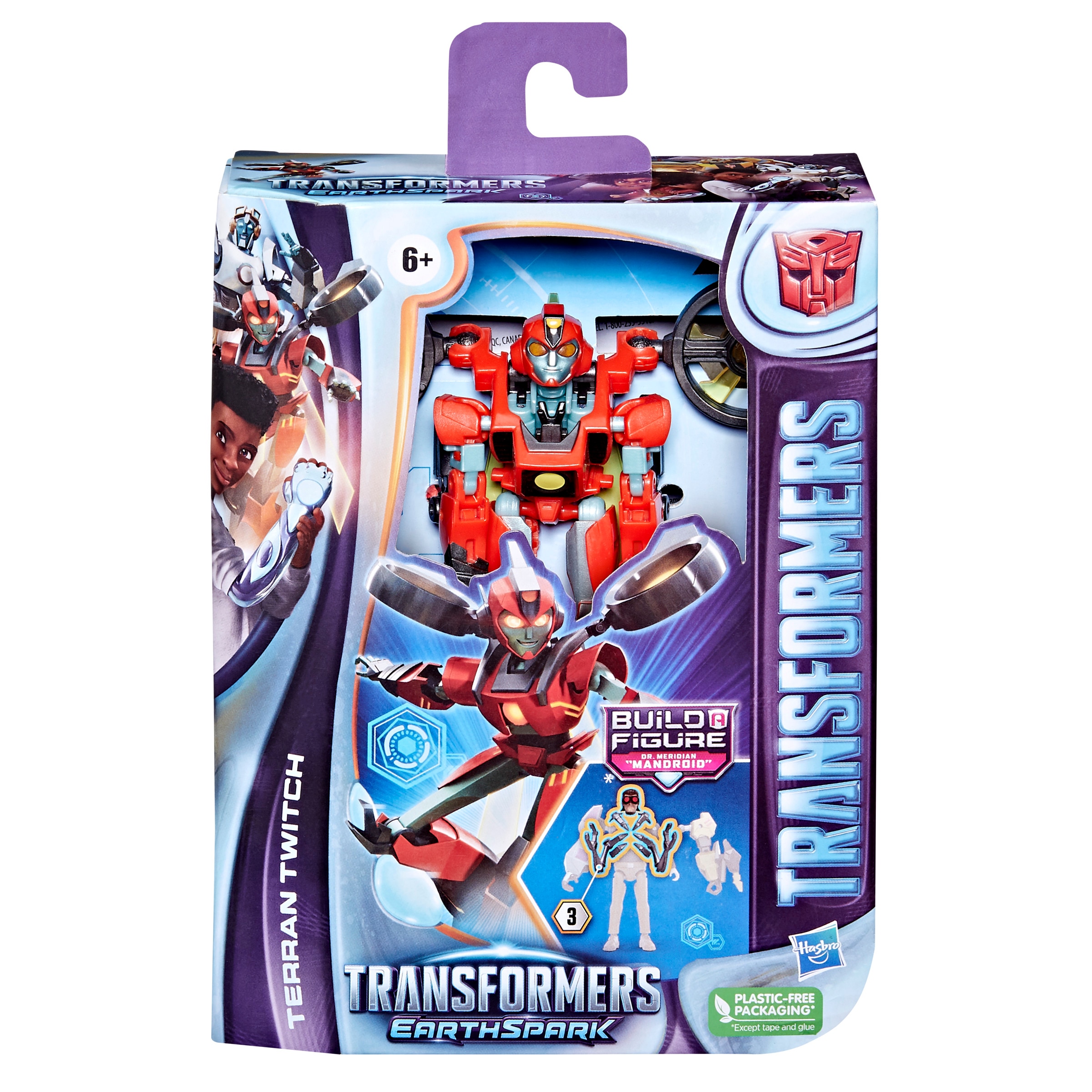 Figura Transformers Earthspark Deluxe Class modelos surtidos 15