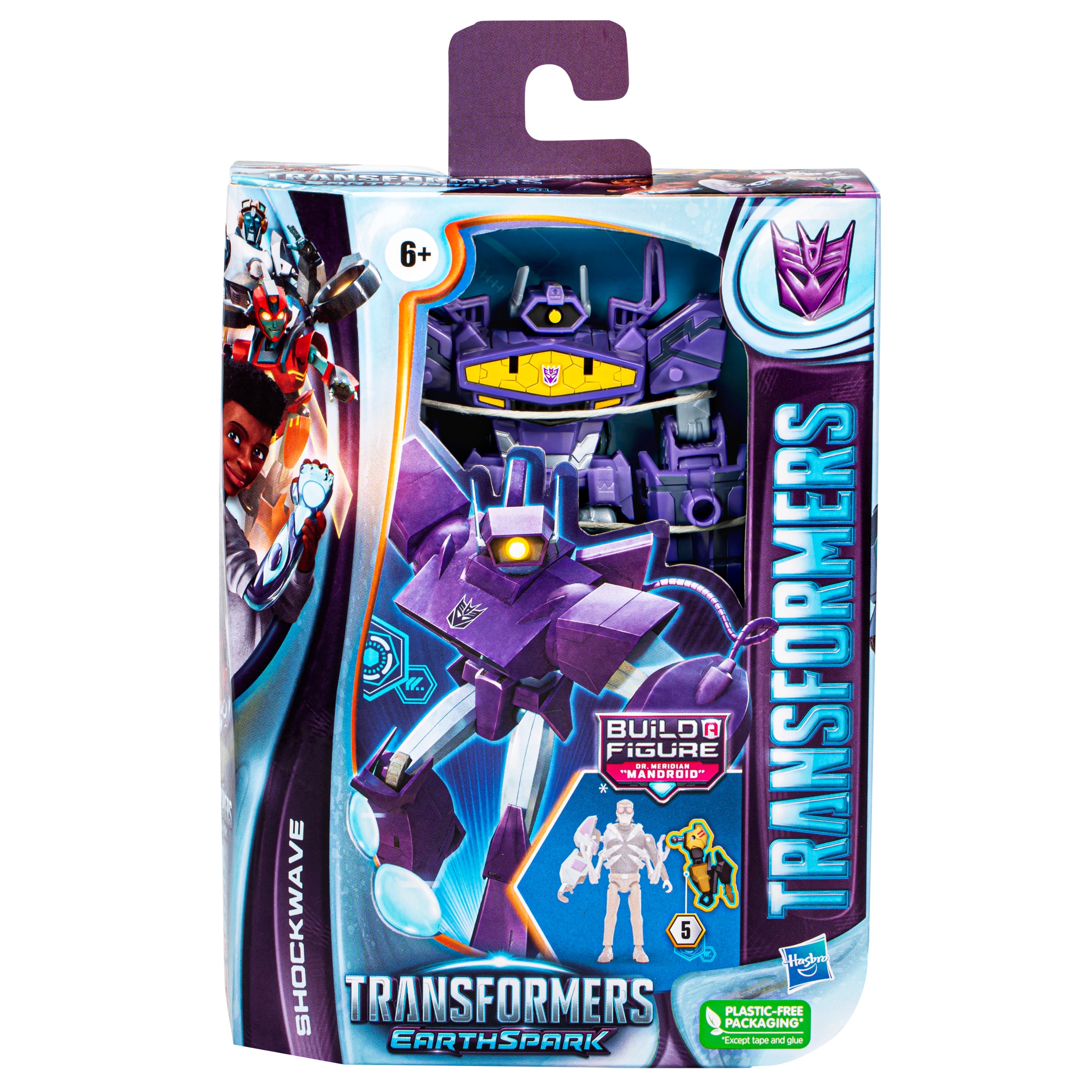 Figura Transformers Earthspark Deluxe Class modelos surtidos 16