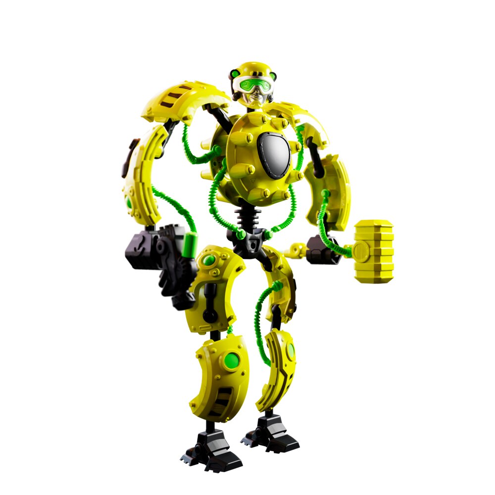 Robots de juguete transformables Gigabots Bandai 10